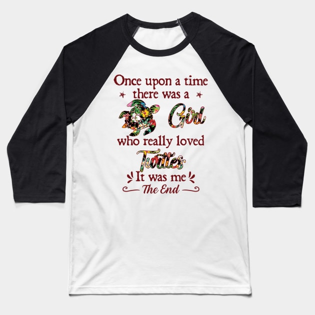 Once upon a time there was a girl Baseball T-Shirt by SamaraIvory